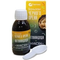 Нуксен АнтиКандида, бальзам черного ореха против грибков, бактерий и паразитов, Фитэко, 100 мл